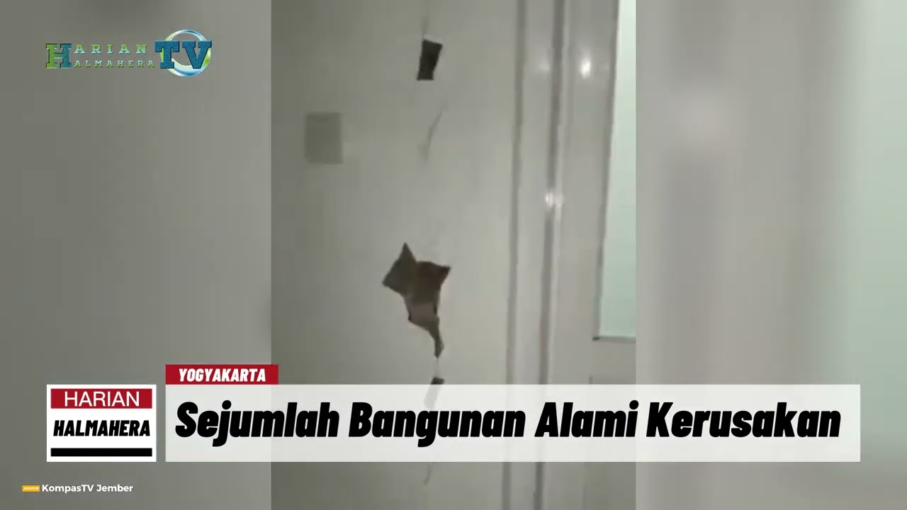 VIDEO Gempa 6 4 Guncang Bantul Yogyakarta Sejumlah Bangunan Rusak