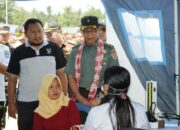 Mabes TNI AD dan Kemenkes Tinjau Yankes TMMD di Halut