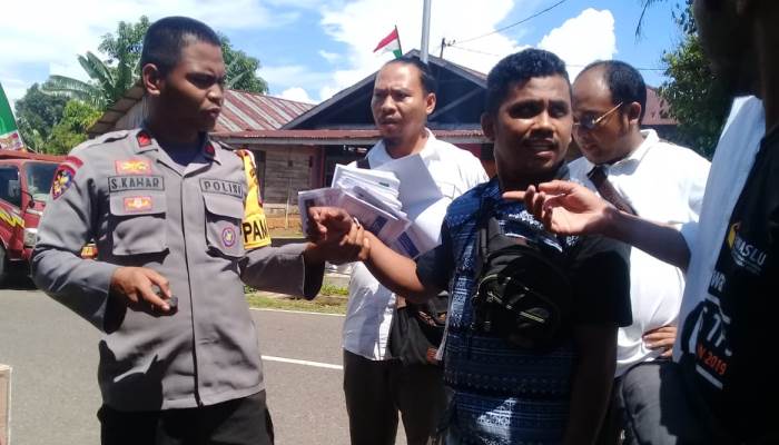 Saksi Caleg DPD di Halut Tertangkap Tangan Bawa 25 Surat Suara