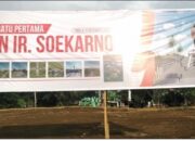 Peletakkan Batu Pertama  Taman Ir Soekarno Batal Dilakukan