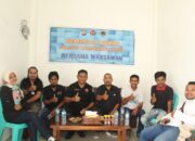 Humas Polres Kunjungi Redaksi Harian Halmahera