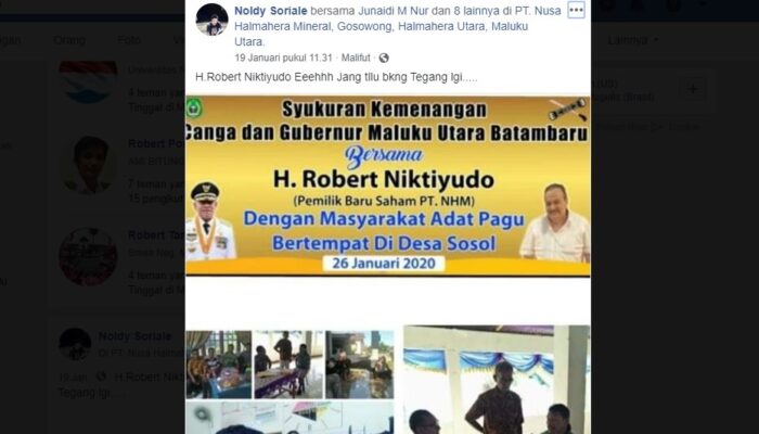 H Robert Niktiyudo, Pemilik Baru PT NHM?
