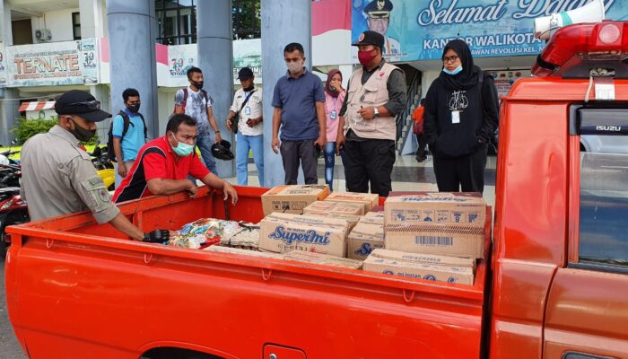 Jalani Isolasi Mandiri, 18 KK di Akehuda Diberi Sembako