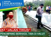 Video: Lewat ”Jalan Tikus” Lima Penumpang Berhasil Lolos ke Halut