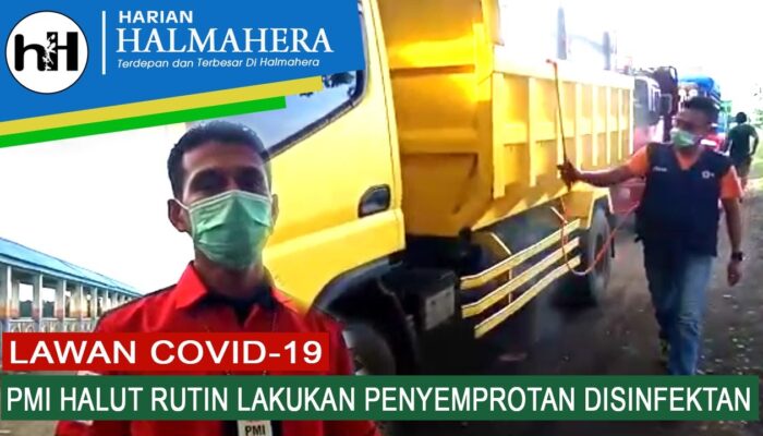 Video: Lawan Covid-19, PMI Halut Rutin Lakukan Penyemprotan Disinfektan