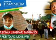 Mahasiswa Lingkar Tambang Gelar Aksi Tolak Juknis PPM