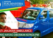 Bupati Janjikan Ambulance CU Saro Nifero Diberikan Kepada PMI