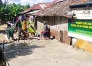 Koramil 1501-06 Loloda Bangun Jalan di Desa Soasio