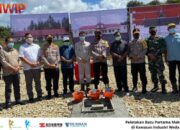 PT IWIP Support Dibangunnya Mako Brimob di Kabupaten Halmahera Tengah