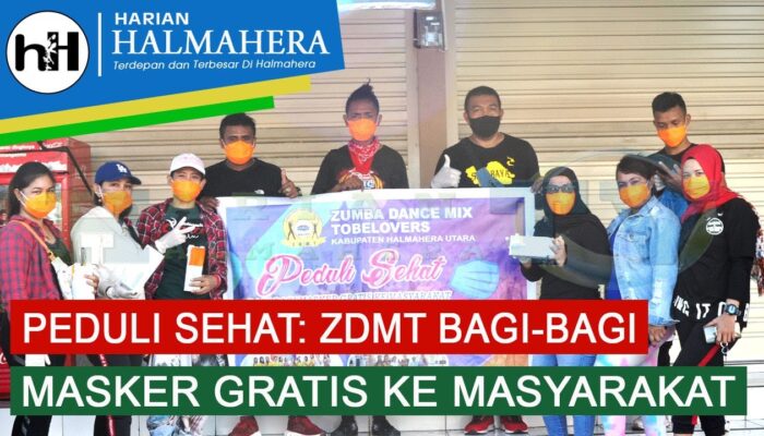 VIDEO : PEDULI SEHAT, ZDMT BAGI-BAGI MASKER GRATIS KE MASYARAKAT