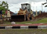 Kantor Bupati Halteng Mulai Dipercantik