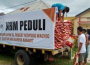 NHM Peduli Bagikan 1.500 Paket Sembako di Empat Desa di Tobelo