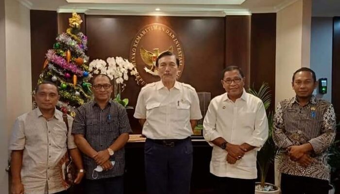 Elang-Rahim Temui Menteri Luhut