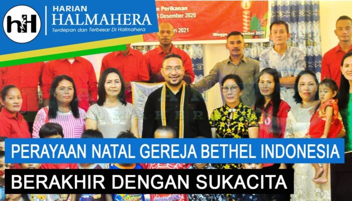 VIDEO : PERAYAAN NATAL GEREJA BETHEL INDONESIA, BERAKHIR DENGAN SUKACITA
