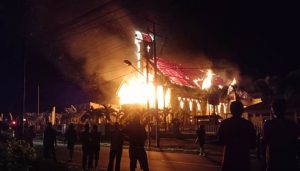 Gereja Imanuel Gamsungi Terbakar, Diduga Disebabkan Korsleting Listrik