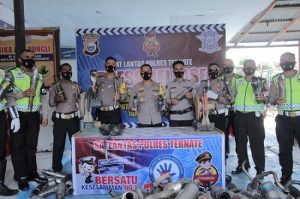 Setahun Sita 500-an Buah Knalpot Racing