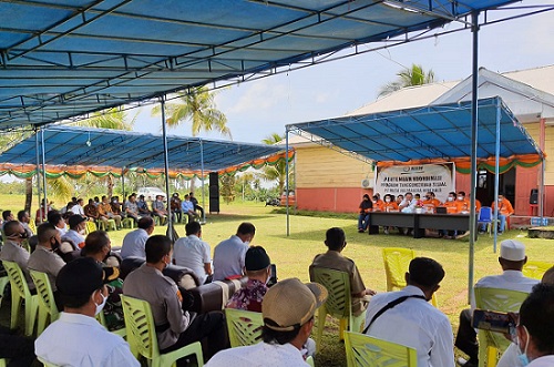 Silaturahmi Presdir NHM Bersama Camat dan Seluruh Kades di Lingkar Tambang