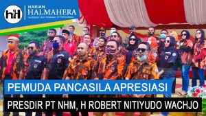 VIDEO : PEMUDA PANCASILA APRESIASI PRESDIR PT NHM, H ROBERT NITIYUDO WACHJO