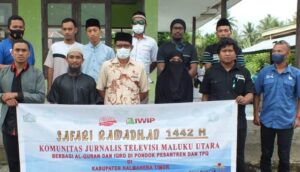 IWIP Dukung KJTV Malut Bantu TPQ dan Pesantren di Haltim