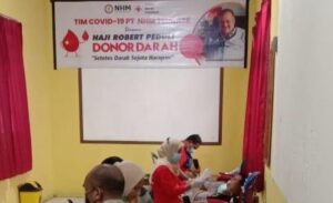 NHM Peduli Kemanusiaan; Bersama PMI Gelar Donor Darah