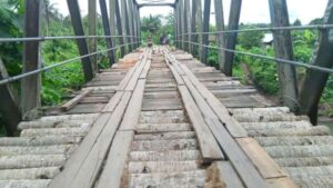 Jembatan Kao Barat Direhabilitasi, Anggarannya Hasil Patungan Masyarakat