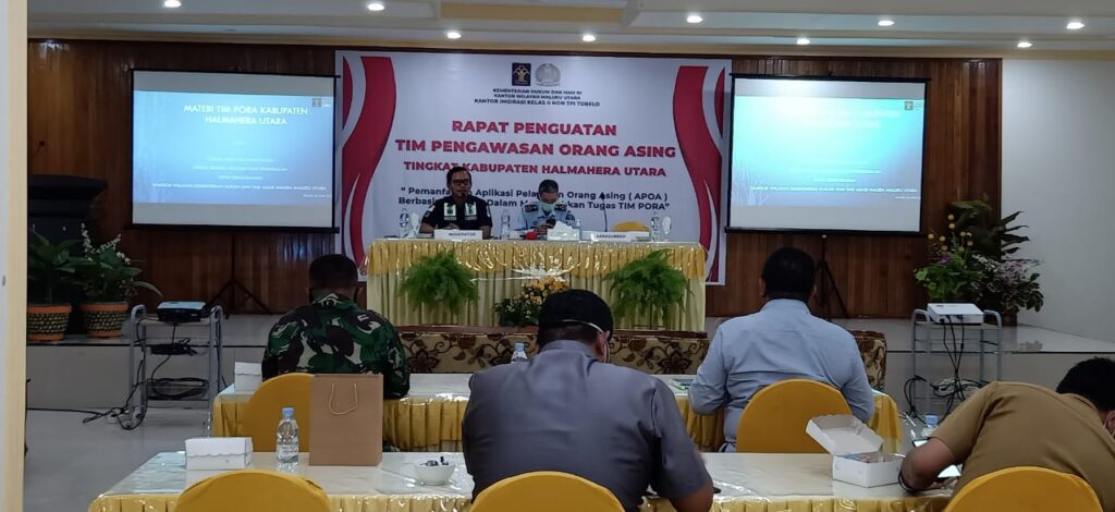 Imigrasi Tobelo Perkuat Aplikasi QR Pantau Orang Asing