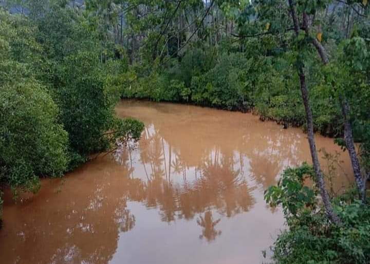 Sungai Lukolamo Diduga Tercemar Limbah Tambang