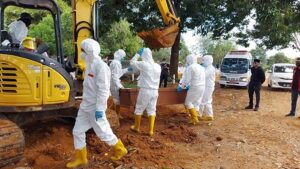 Haji Bur Dimakamkan  di Gowa dengan  Protokol Covid