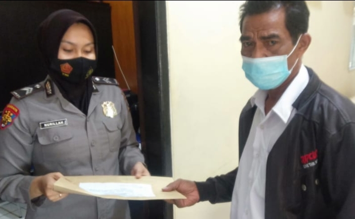 Ketua BPHMG GMIH Pdt Pordenatus Sangadi Laporkan Pdt Deitje Lumansik ke Polres Halut