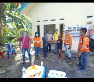 Rumah Olmendon Jojo Warga Desa Biang Tuntas Dibedah