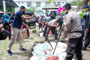Polda Malut Musnahkan Miras Hasil Ops Pekat 2022