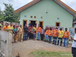 Giliran Desa Popon, Rumah Bantuan Presdir NHM Diresmikan