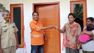 Resmi Lagi Rumah Bantuan Presdir NHM, Kali Ini di Desa Waringin Lamo