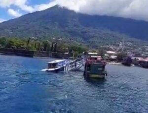Diduga Bocor, KM Inka Mina 980 Tenggelam di Laut Rua