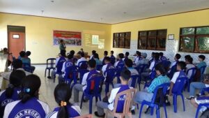 Ajenrem 152/Baabullah Sosialisasi Penerimaan TNI ke Sekolah