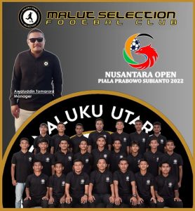 Malut Selection U-16 Ramaikan Turnamen Nusantara Open Piala Prabowo Subianto