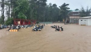 Banjir Rendam Jalan Weda-Sagea, Wabup Minta Tanggungjawab PT IWIP