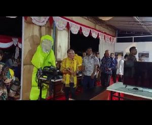 Pameran Halut Expo 2022, Stand PTNHM Dikunjungi Bupati Halut dan Ketua DPRD