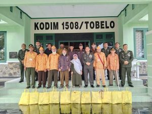 Moment Hari Pahlawan, Kodim 1508/Tobelo Berbagi Tali Asih Bersama Veteran