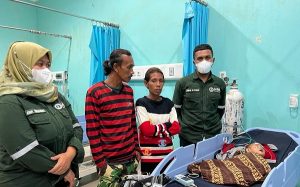 Haji Robert Terjunkan Tim Kesmas-HRP PTNHM Halmahera Tangani Balita Sakit Berat