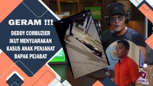 VIDEO : Geram!!! Deddy Corbuzier Ikut Menyuarakan Kasus Anak Penjahat, Bapak Pejabat