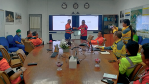 ERT PTNHM Dapat Penghargaan Dari KESDM Dalam Penanganan Gempa Cianjur