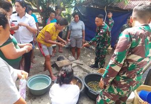 Satgas Yonarhanud 3/Yby Sulap Buah Aren Jadi Komoditi Ekonomis