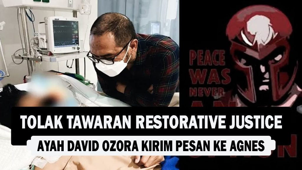 VIDEO : Tolak Tawaran Restorative Justice, Ayah David Ozora Kirim Pesan Ke Agnes