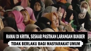 VIDEO : Ramai di Kritik, Seskab Pastikan Larangan Bukber Tidak Berlaku Bagi Masyarakat Umum