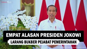 VIDEO : Empat Alasan Presiden Jokowi Larang Bukber Pejabat Pemerintahan