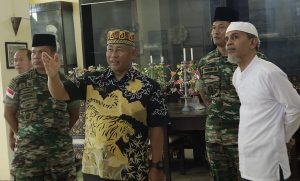 Perkuat Sinergitas Tokoh Adat, Danrem 152/Baabullah Silaturahmi ke Sultan Ternate