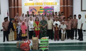 Kodim Tobelo-Karmel School Berbagi Berkah Ramadhan Bersama Anak Panti