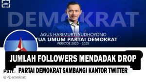 VIDEO : Jumlah Followers Mendadak Drop, Partai Demokrat Sambangi Kantor Twitter