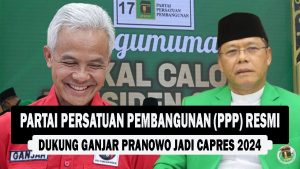 VIDEO : Partai Persatuan Pembangunan (PPP) Resmi Dukung Ganjar Pranowo Jadi Capres 2024